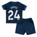 Chelsea Reece James #24 Bortedraktsett Barn 2023-24 Korte ermer (+ Korte bukser)